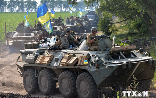 Nga cáo buộc các lực lượng Ukraine bắn đạn cối vào lãnh thổ Nga