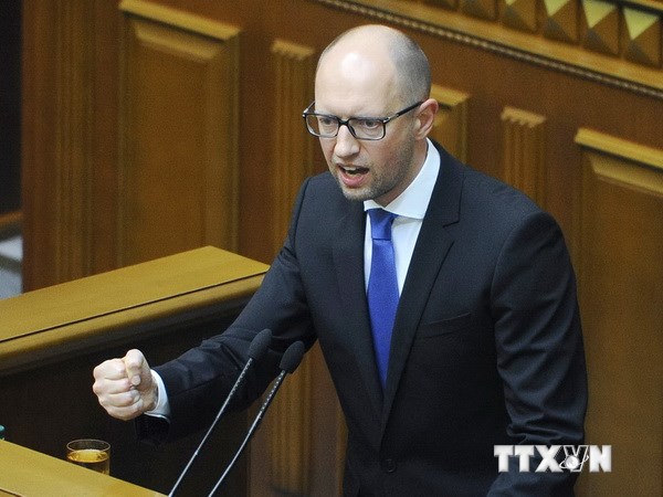 Quốc hội Ukraine không chấp thuận Thủ tướng Yatsenyuk từ chức