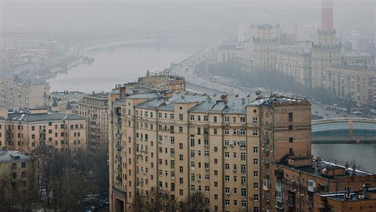Moskva: Cảnh báo sương mù