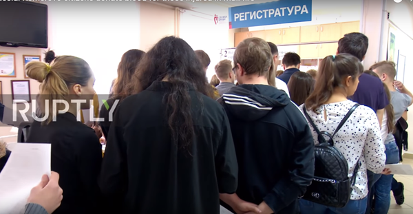 Người dân Nga xếp hàng hiến máu sau ''thảm họa'' cháy trung tâm thương mại