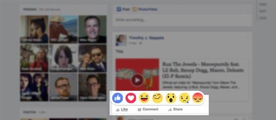 Facebook thử nghiệm 6 biểu tượng cảm xúc để thay thế nút “Dislike”