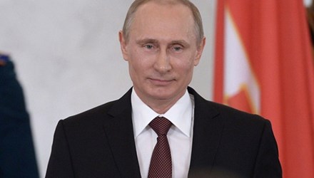 Tổng thống Putin trở thành ứng viên 'Nhân vật của năm'