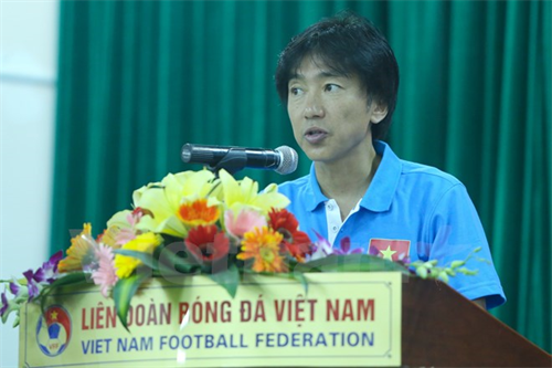 Huấn luyện viên Miura tuyên bố muốn Olympic Việt Nam đánh bại Nhật Bản