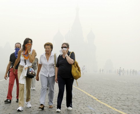 Moskva: Cảnh báo khói từ các đám cháy rừng