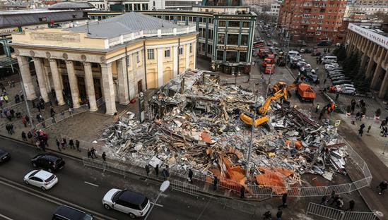 Moskva: Tháo dỡ nhiều cửa hàng được xây dựng trái phép