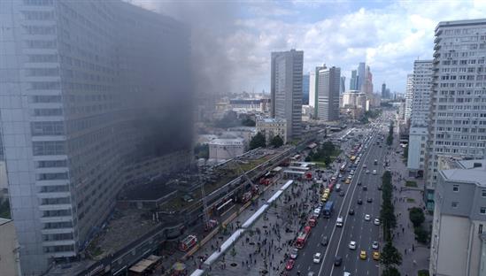 Moskva: Vụ cháy 