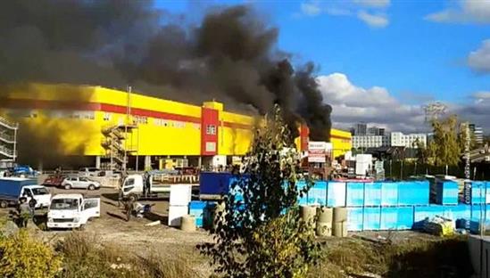 Moskva: Đám cháy khổng lồ trên đường vành đai MKAD