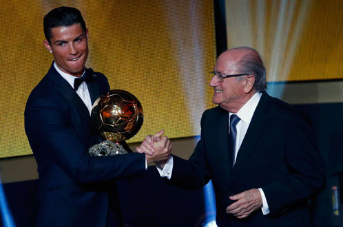 Cristiano Ronaldo đoạt Quả bóng vàng 2014