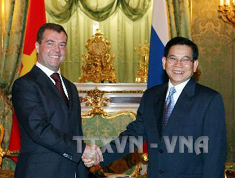 Nga-Tổng thống thăm Trung Quốc tăng cường quan hệ đối tác chiến lược song phương