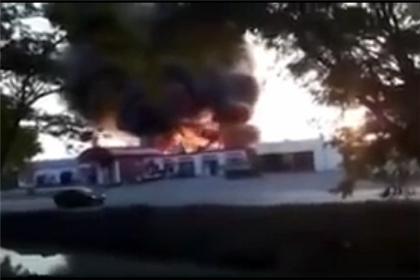 Video: Cháy dữ dội, nhà ga phát nổ rung chuyển cả một vùng ở Nga