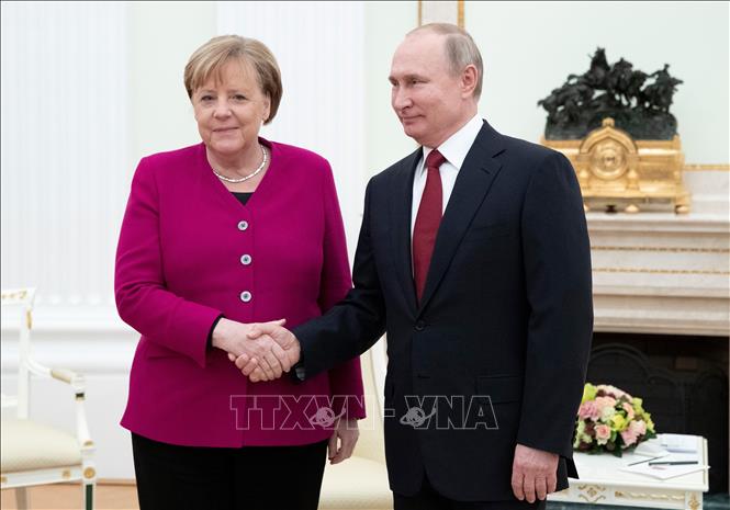 Lãnh đạo Nga, Đức đồng thuận về nhiều vấn đề quốc tế
