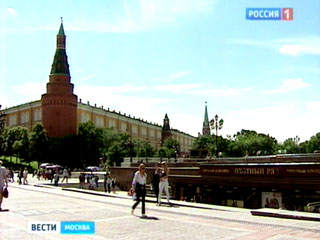 Bốn triệu rưỡi lượt khách du lịch đến thăm Moskva năm 2011