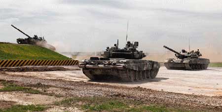 Xem xe tăng Nga “múa ba-lê” đẹp mắt