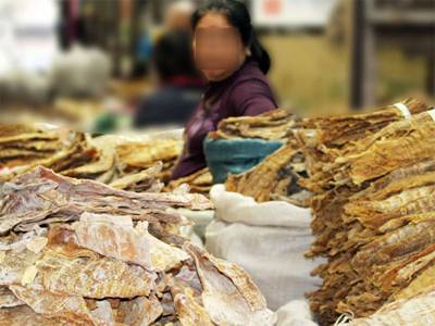 Dùng lưu huỳnh Trung Quốc để ướp măng đem bán