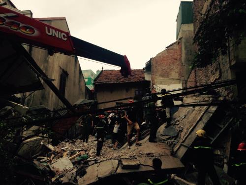 Hé lộ nguyên nhân gây sập nhà 43 Cửa Bắc (Hà Nội)