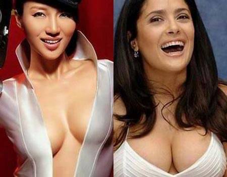 Kiều nữ Á - Âu đọ... ngực khủng