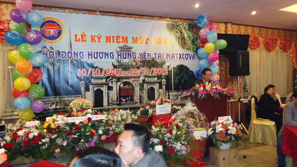 HĐH Hưng Yên - niềm từ hào của những người con Phố Hiến đang sống tại LB Nga