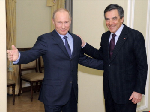 Sau Mỹ, ông Putin 'phủ bóng' lên cuộc bầu cử Pháp