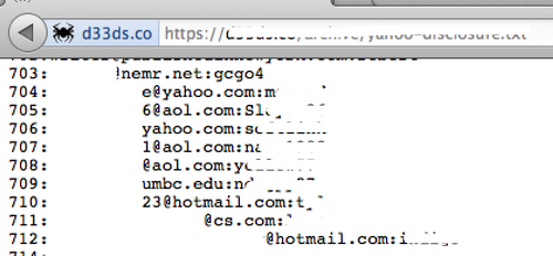 453.000 tài khoản email bị công khai lên mạng