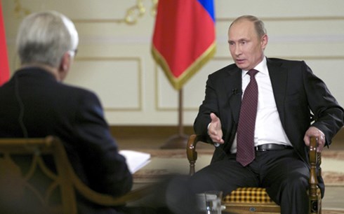 Tổng thống Putin nói về không kích ở Syria và việc triển khai bộ binh