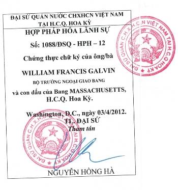 'Đại gia thủy sản' ủy quyền từ Mỹ cho chồng trả nợ