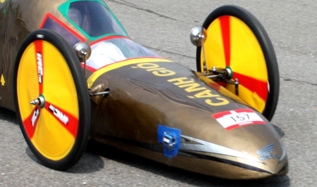 Cận cảnh chiếc xe chạy hơn 900 km, ‘ăn’ 1 lít xăng của Honda VN