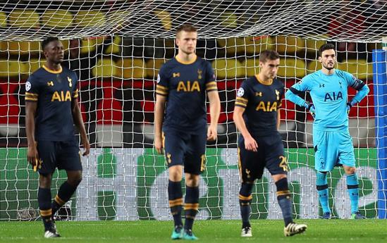 Tottenham chia tay Champions League sau thất bại 1-2