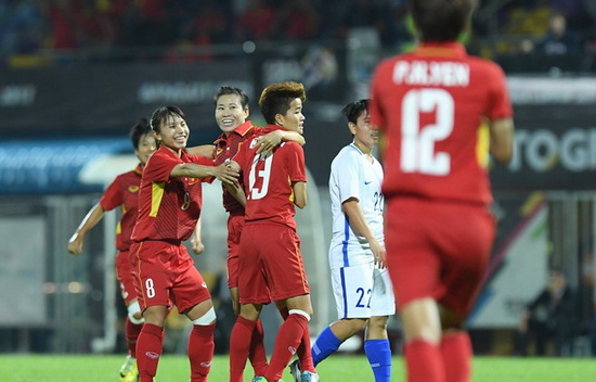 Vượt mặt Thái Lan, Nữ Việt Nam vô địch SEA Games 29