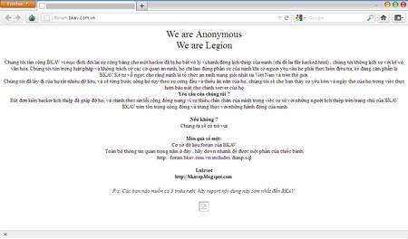 Công ty an ninh mạng Bkav lại bị tin tặc tấn công