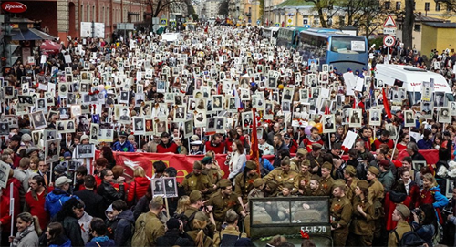 Ngày 9 tháng 5 “Trung đoàn bất tử” sẽ diễu hành trên Quảng trường Đỏ