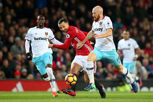Clip M.U để West Ham cầm hòa trong ngày Mourinho bị đuổi