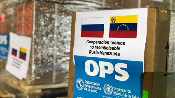Venezuela đã nhận được 166 tấn viện trợ từ Nga và các tổ chức quốc tế
