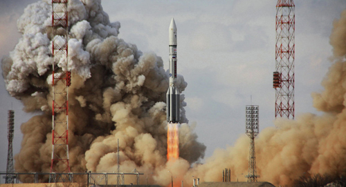 Tên lửa đẩy Nga bốc cháy khi đưa vệ tinh lên quỹ đạo