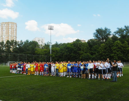 Khai mạc giải bóng đá cộng đồng Việt Nam tại LB Nga 2012