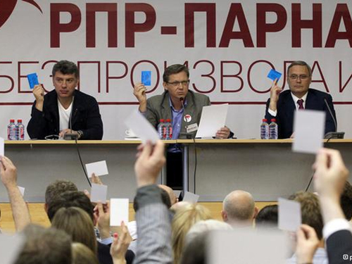 Nga: 2 đảng đối lập hợp nhất