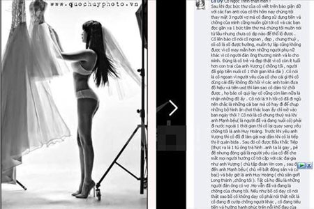 Những điểm ‘nghi vấn’ trong bức tâm thư tố Ngọc Trinh giật chồng