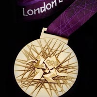 HCV Olympic 2012 được làm bằng đồng