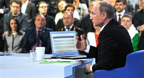 Tổng thống Putin đang chuẩn bị giao lưu trực tuyến với nhân dân Nga
