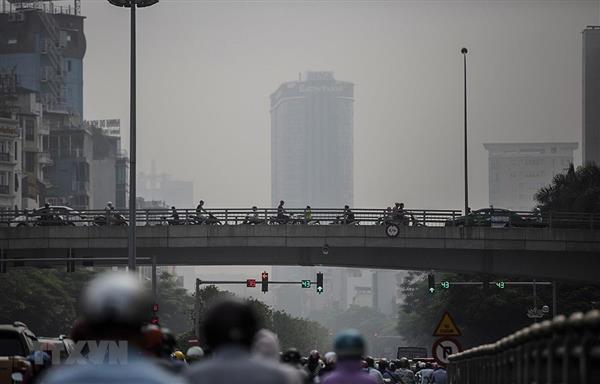 Chỉ số không khí ở thủ đô Hà Nội ô nhiễm nghiêm trọng