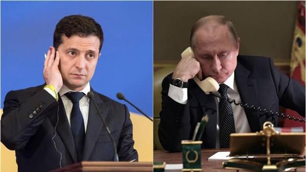 Tổng thống Nga và Tổng thống Ukraine điện đàm