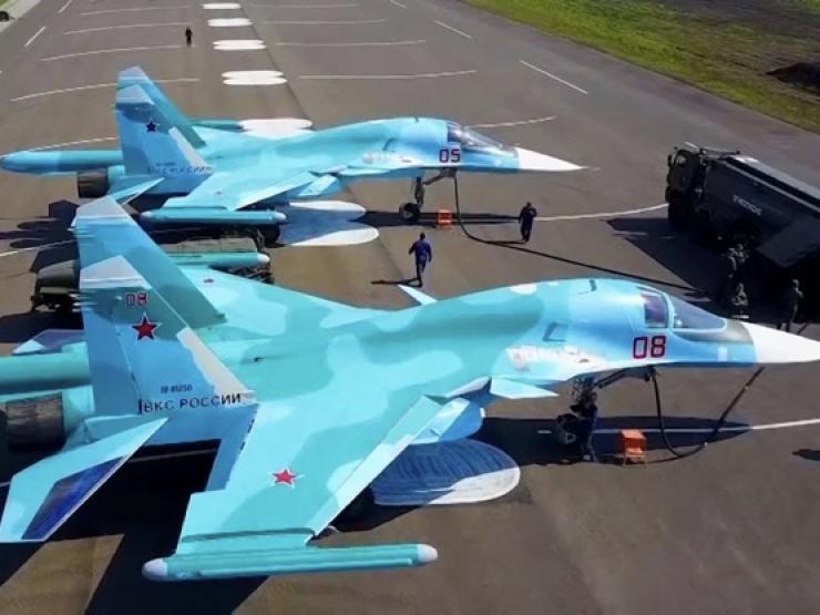 Không quân Nga nhận lô tiêm kích bom Su-34 uy lực sau khi đẩy nhanh sản xuất vũ khí