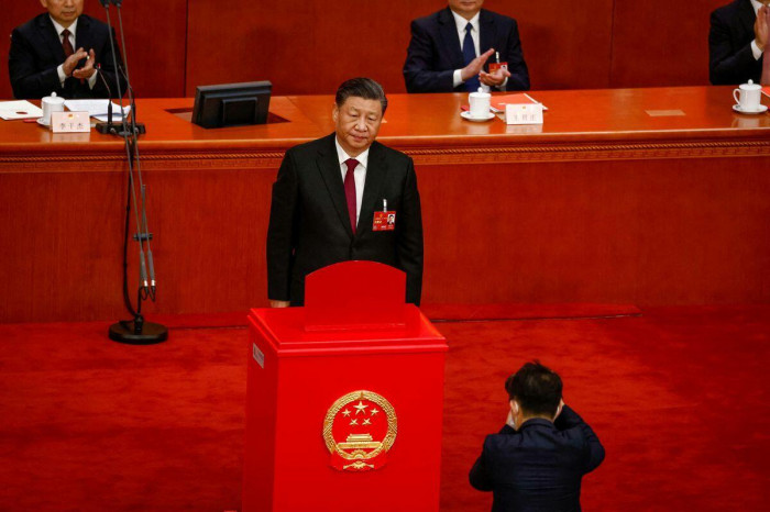 Ông Tập Cận Bình được bầu làm Chủ tịch Trung Quốc với số phiếu tuyệt đối