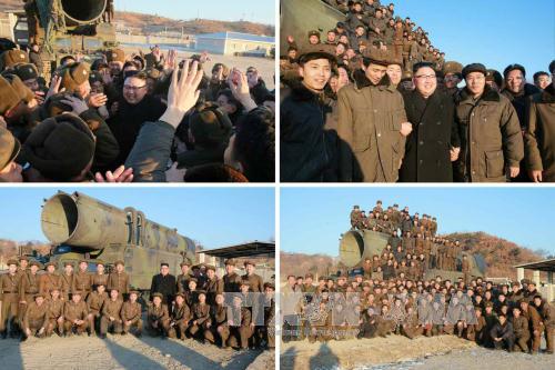 Tên lửa của Triều Tiên đạt độ cao 560 km