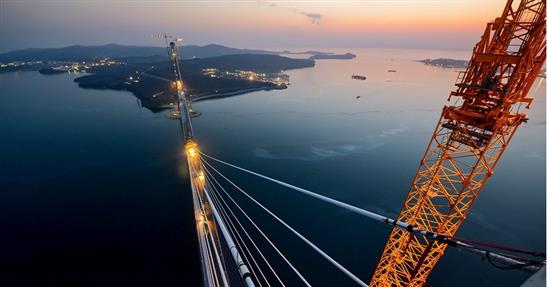 Cầu Russky- cây cầu dây văng dài nhất thế giới tại Nga