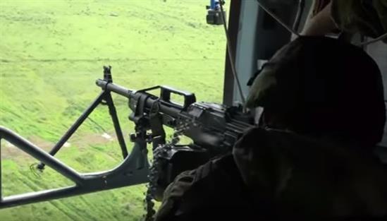 Video: Đặc nhiệm Nga xả súng từ trực thăng Mi-8AMTSH trong diễn tập