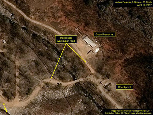 Ngọn núi ở khu vực Triều Tiên thử hạt nhân có nguy cơ đổ sụp