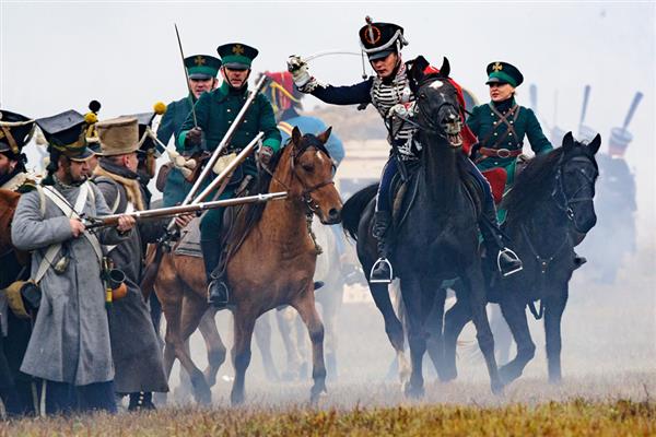 Nga tái hiện chiến thắng lịch sử trước Napoleon