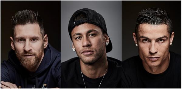 Phản ứng của Messi, Neymar và Ronaldo trước giờ bốc thăm chia bảng World Cup 2018