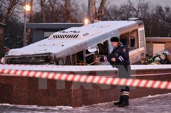 Nước Nga loại trừ khả năng khủng bố trong vụ xe buýt lao vào người đi bộ