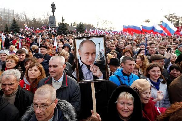 Những hình ảnh ấn tượng trước thềm bầu cử Tổng thống Nga